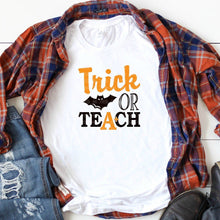 Trick Or Teach Orange & Black-Plus Sizes
