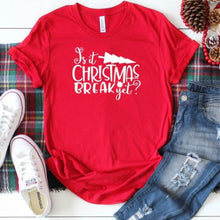 Is It Christmas Break Yet? (White)-Plus Sizes