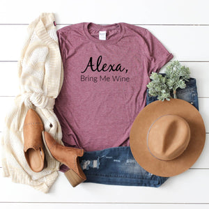 Alexa, Bring Me Wine-Plus Size