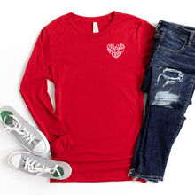 Long Sleeve: Bless Your Heart Mini (White)