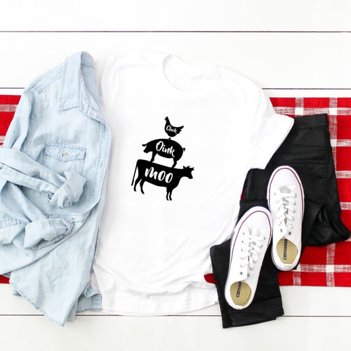 Cluck Oink Moo-Plus Sizes