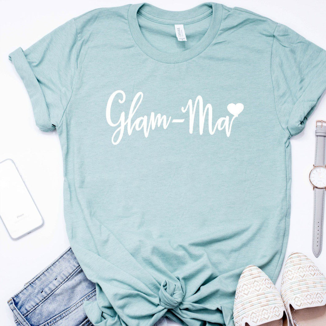 Glam-ma (white)-Plus Sizes