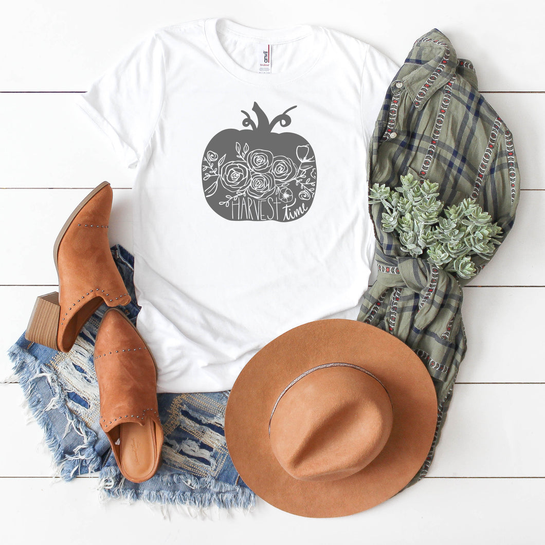 Harvest Time Pumpkin grey