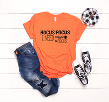 Hocus Pocus I Need Coffee To Focus-Plus Sizes