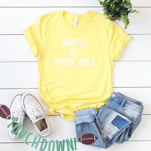 Hustle Hit Never Quit-Plus Sizes