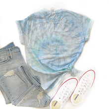 Fun Tie-Dye Tee-Ice Blue