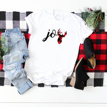 Joy With Plaid Deer