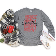 Merry Merry Merry Christmas-Long Sleeve