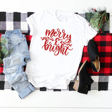 Red Merry & Bright-Plus Sizes