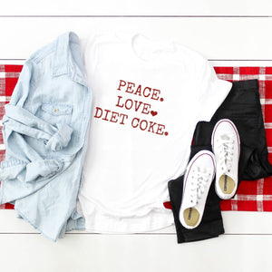 Peace. Love. Diet Coke.