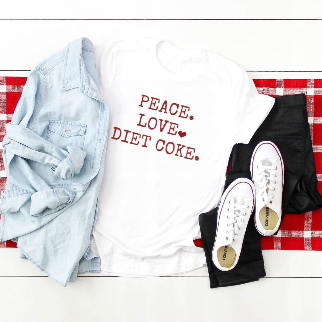 Peace. Love. Diet Coke.