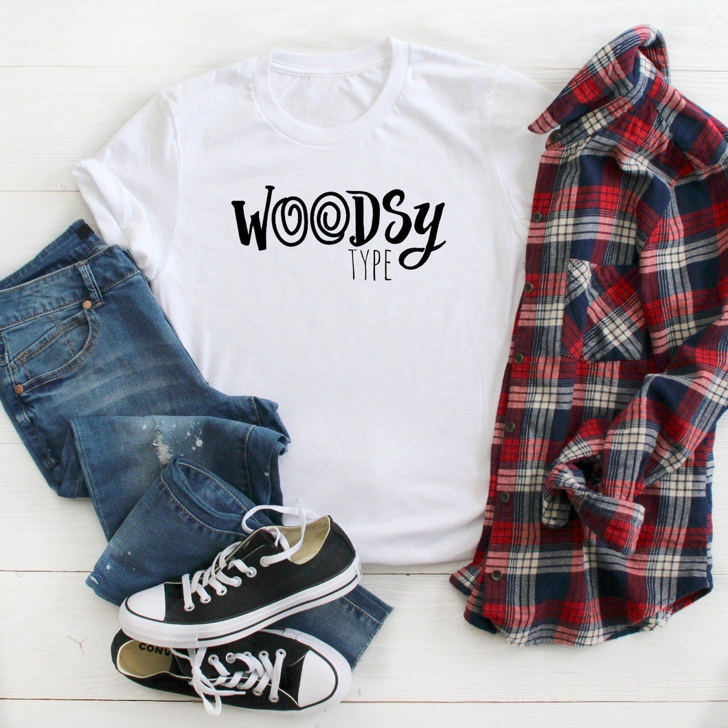 Woodsy Type-Plus Sizes