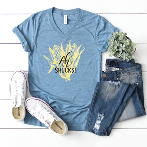 V-Neck: Ah Shucks!