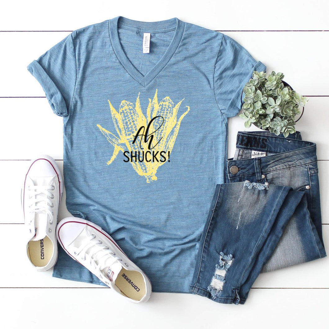 V-Neck: Ah Shucks!