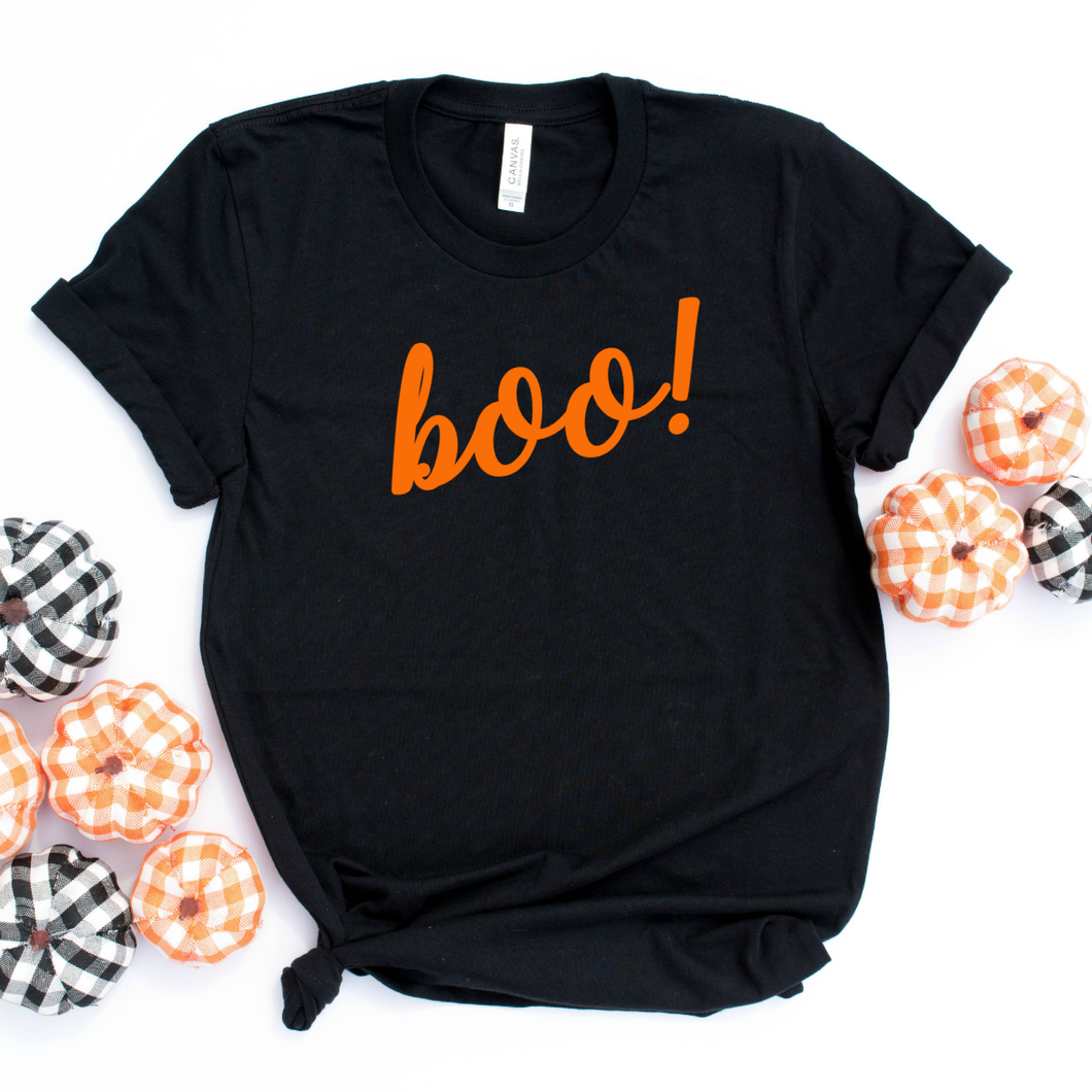 Orange Boo!-Plus Sizes