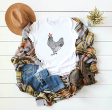 Fluffy Chicken With Bandana-Plus Sizes