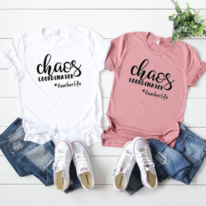 Chaos Coordinator #TeacherLife-Plus Sizes