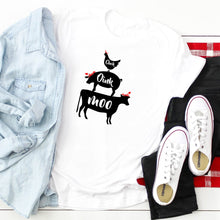 Cluck Oink Moo With Bandanas-Plus Sizes