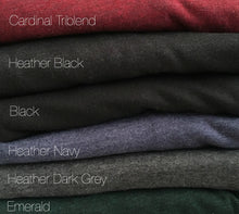 Blank Crewneck Tees- Dark Tones