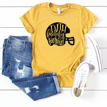 Faith Family & Football Helmet-Plus Sizes
