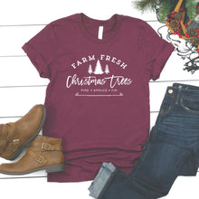 Farm Fresh Christmas Trees (White)