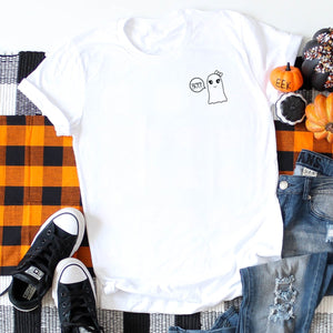 Girl Ghost Boo-Plus Sizes