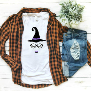 Witch Face With Glasses-Plus Sizes