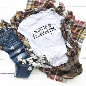 He Left The 99 To Rescue Me-Plus Sizes