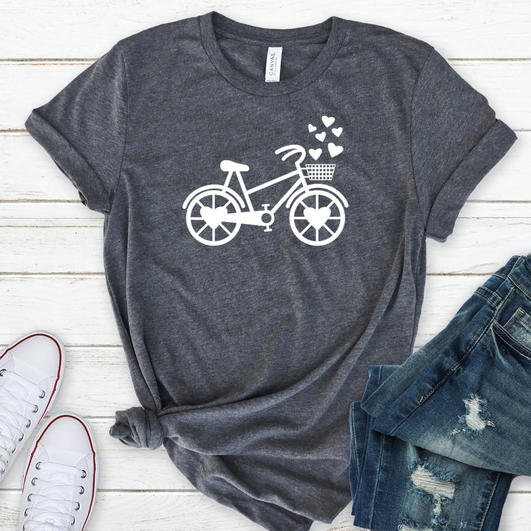 White Heart Bicycle
