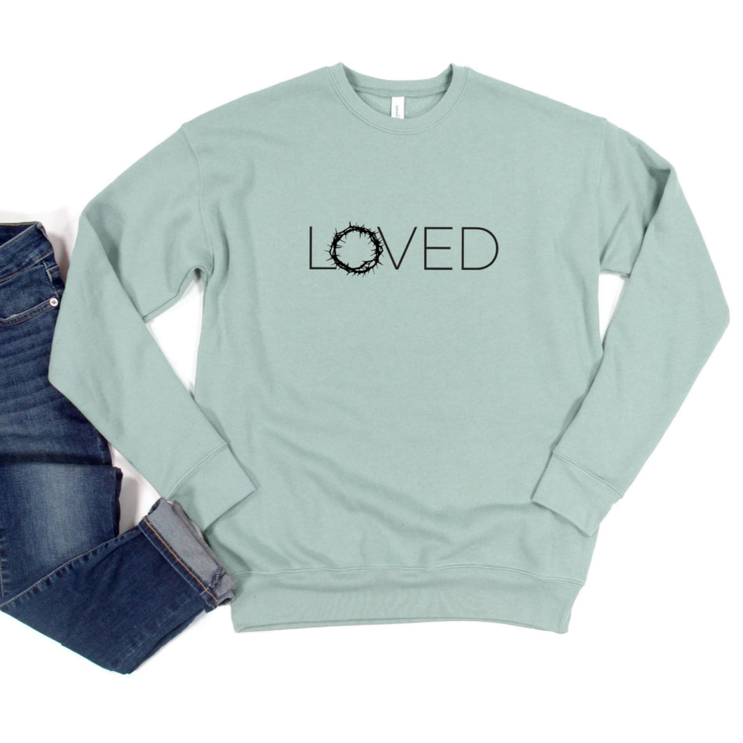 Loved Crown Of Thorns-Sweatshirt