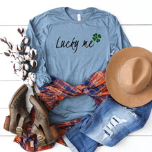Long Sleeve: Lucky Me (Black)