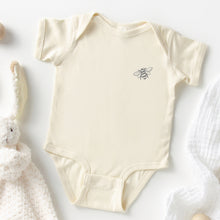 Grey Mini Bee Onesie