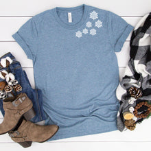 Snowflakes-White (Collar)-Plus Sizes