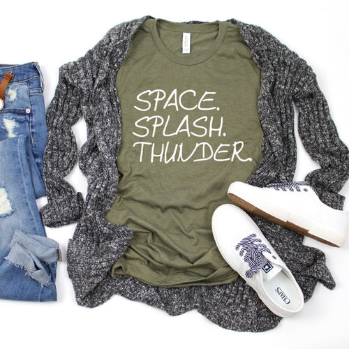 Space. Splash. Thunder.