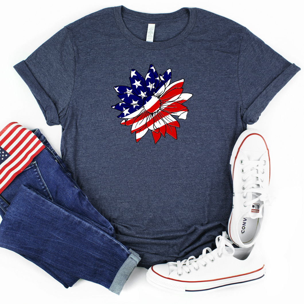 Patriotic Sunflower