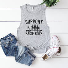 Support Wildlife Raise Boys-Muscle Tank