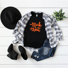 Trick Or Treat Orange-Plus Sizes