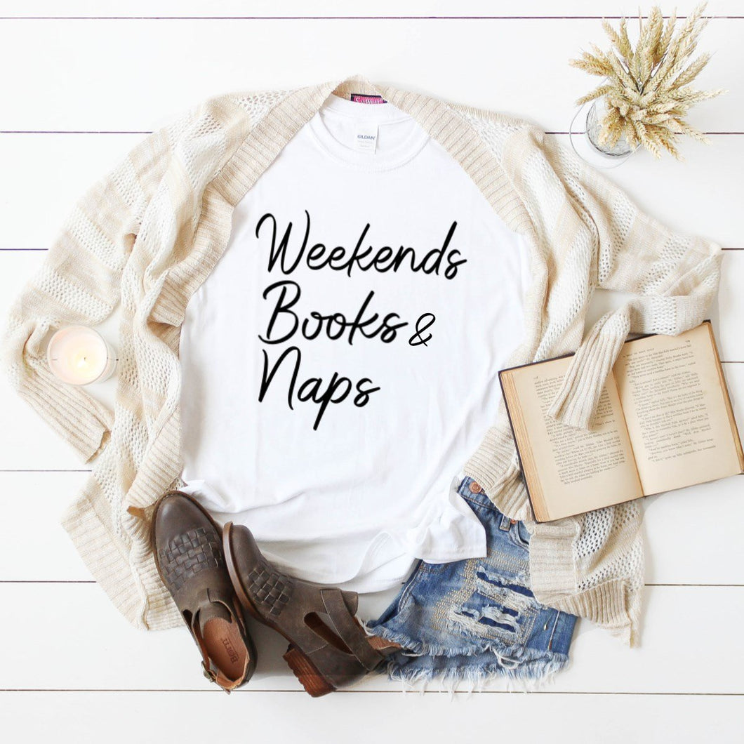Weekends Books & Naps-Plus sizes